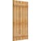Ekena Millwork Joined Board-n-Batten Shutters, Rough Sawn Western Red Cedar, 26 7/8W x 48H, PR RBJ06S26X048RWR - alternate 2
